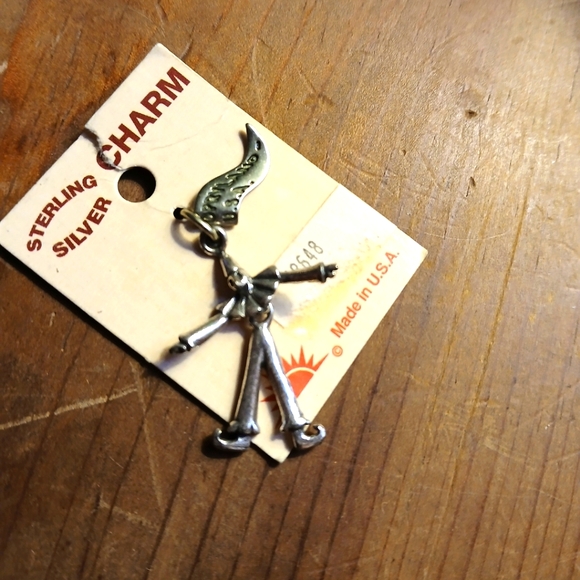 Opryland U.S.A. 925 Sterling Silver Clown Charm Moves! Vintage! - Picture 1 of 5